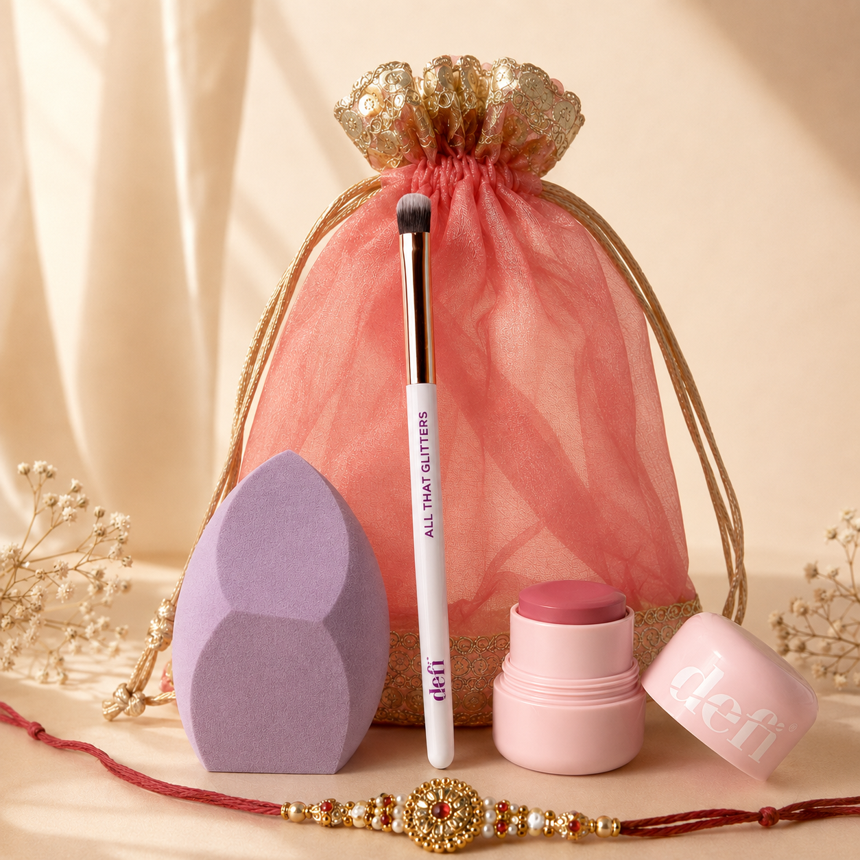 #Color_Butter Be Pink #Style_All that glitters Eyeshadow brush